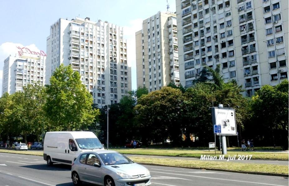 High White Apartments Belgrade Luaran gambar